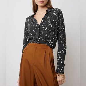 Rails Black Rocsi Constellation Button Up Shirt US S